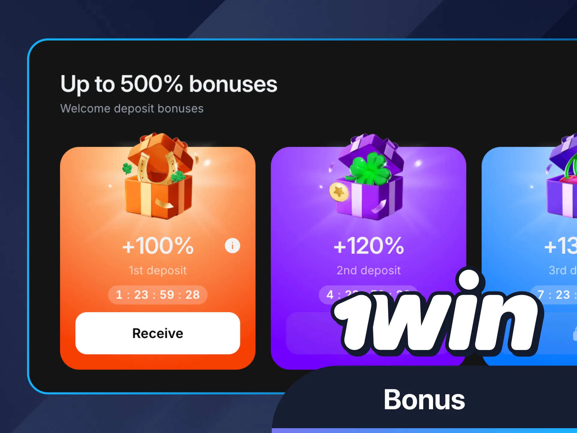Claim exclusive horse racing bonuses on 1Win.
