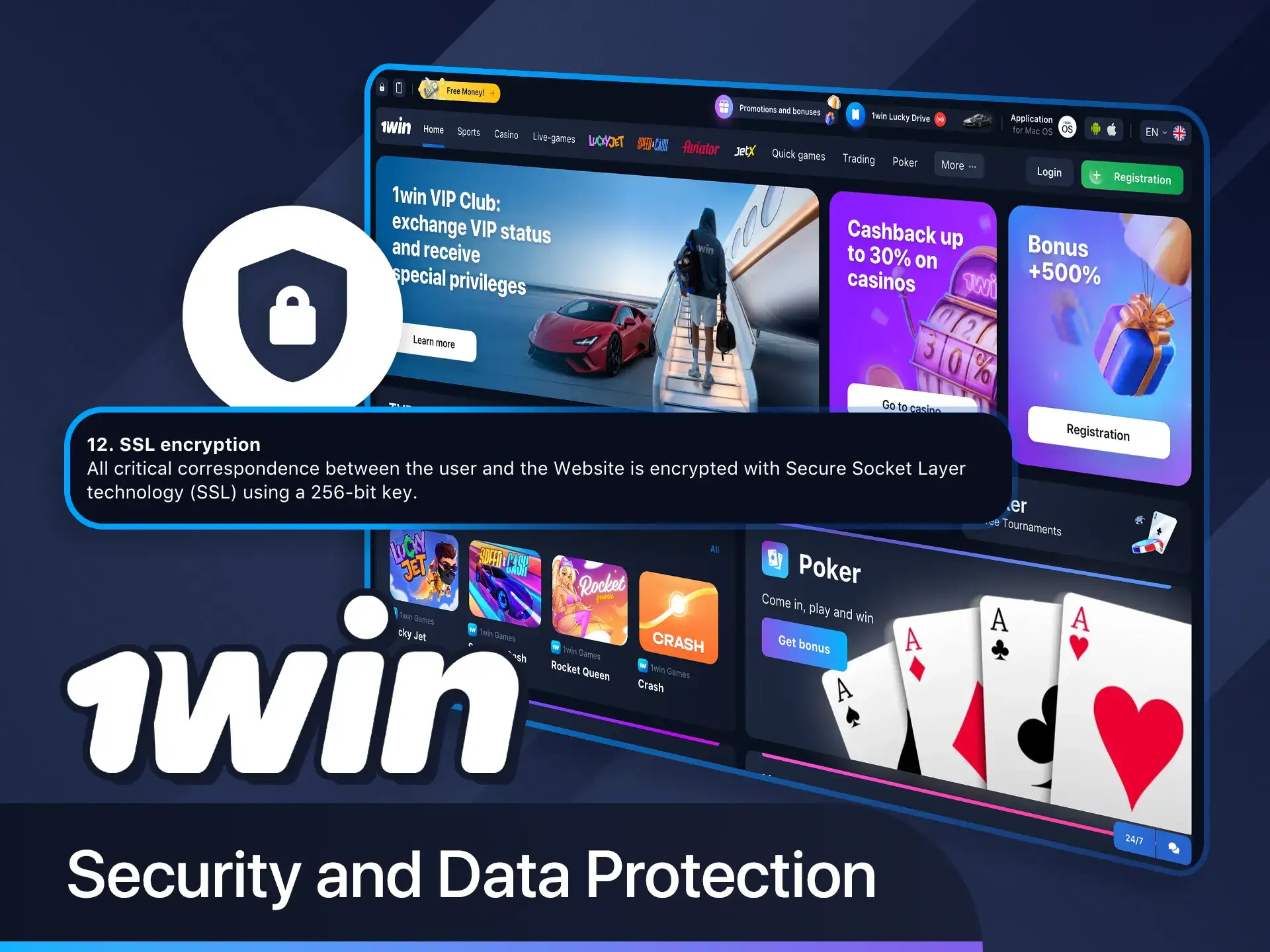 Read how 1win protects your data and privacy.